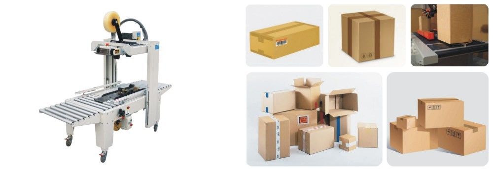 Hohe effektive Karton-Verpackungsmaschine, Karton-Dichtungs-Ausrüstungs-einfache Größen-Umstellungen